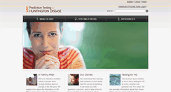 Desktop Screenshot of predictivetestingforhd.com